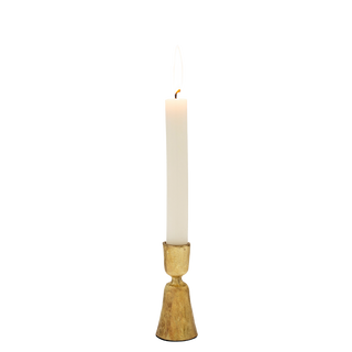 Zora Forged Candlestick Gold