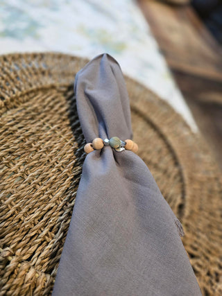 Amazonite Napkin Rings