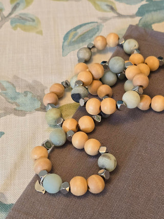 Amazonite Napkin Rings