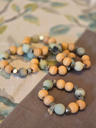 Amazonite Napkin Rings